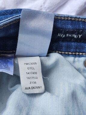 Lucky Brand Ava Skinny Jeans Women Size 12/31 Regular